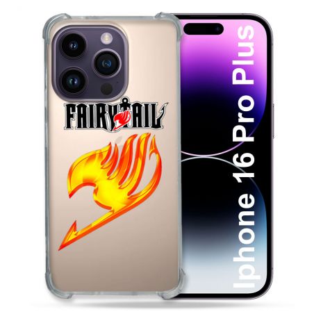 Coque Transparente Pour Apple Iphone 16 Pro Plus Fairy Tail