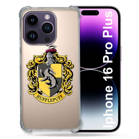 Coque Transparente Pour Apple Iphone 16 Pro Plus Harry Potter Hufflepuff