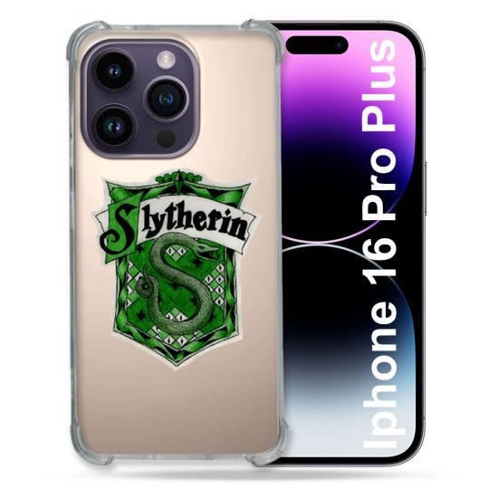 Coque Transparente Pour Apple Iphone 16 Pro Plus Harry Potter Slytherin