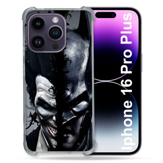 Coque Renforcée Pour Apple Iphone 16 Pro Plus Batman Joker