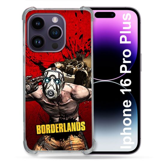 Coque Renforcée Pour Apple Iphone 16 Pro Plus Borderland