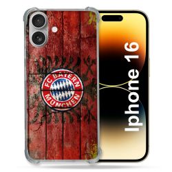 Coque Renforcée Pour Apple Iphone 16 Foot Bayern Munich Drapeau