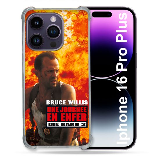Coque Renforcée Pour Apple Iphone 16 Pro Plus Die Hard Affiche