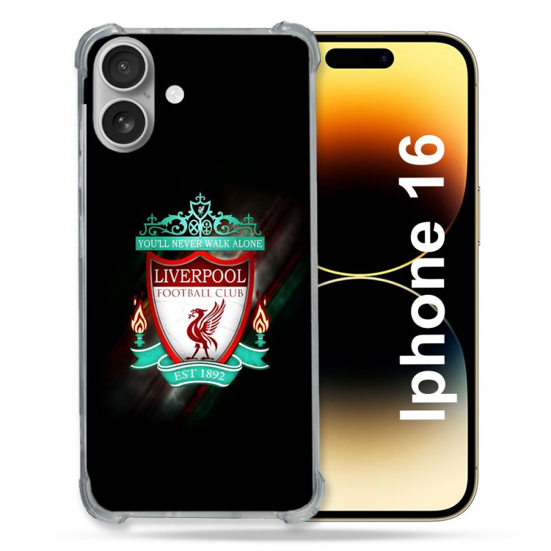 Coque Renforcée Pour Apple Iphone 16 Foot Liverpool