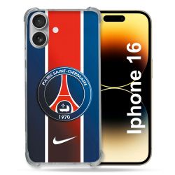 Coque Renforcée Pour Apple Iphone 16 Foot PSG 1970