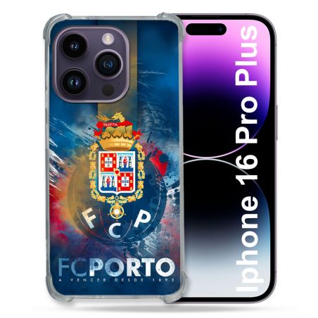 Coque Renforcée Pour Apple Iphone 16 Pro Plus Foot FC Porto