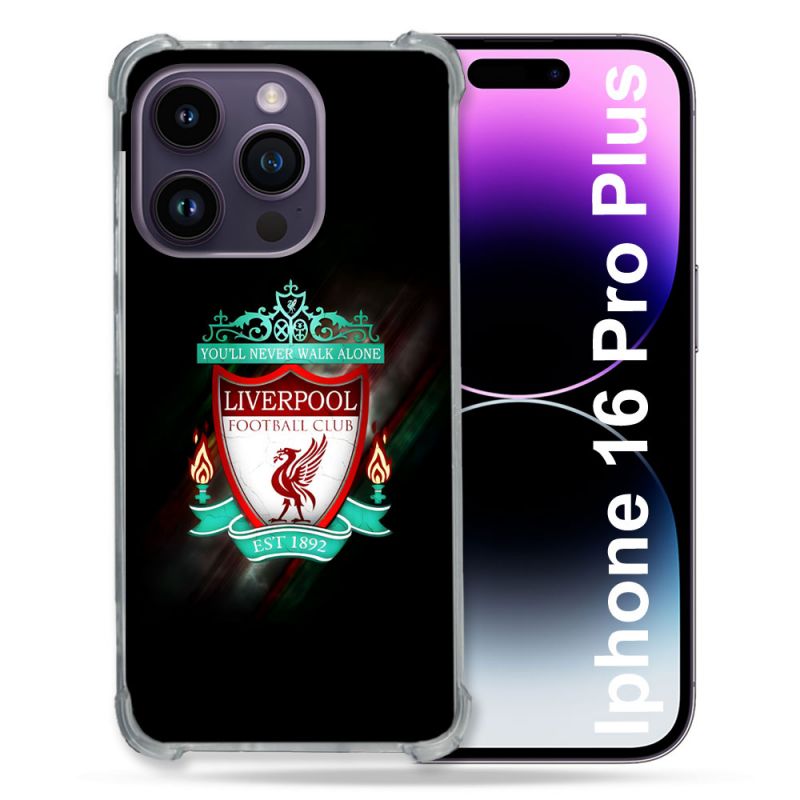 Coque Renforcée Pour Apple Iphone 16 Pro Plus Foot Liverpool