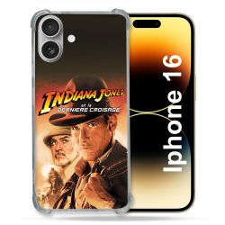 Coque Renforcée Pour Apple Iphone 16 Indiana Jones Affiche