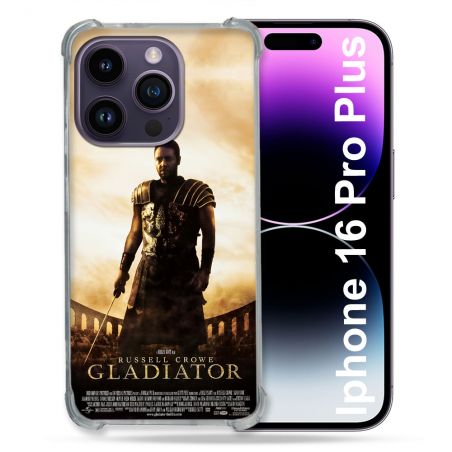 Coque Renforcée Pour Apple Iphone 16 Pro Plus Gladiator Affiche