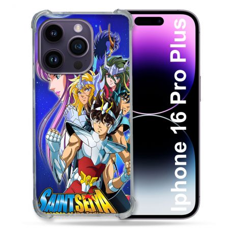 Coque Renforcée Pour Apple Iphone 16 Pro Plus Les Chevaliers Du Zodiaque