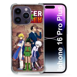 Coque Renforcée Pour Apple Iphone 16 Pro Plus Manga Hunter X Hunter Vintage