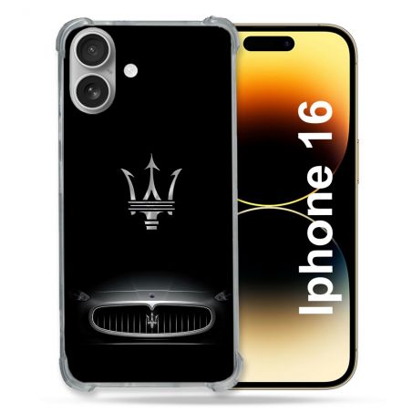 Coque Renforcée Pour Apple Iphone 16 Maserati
