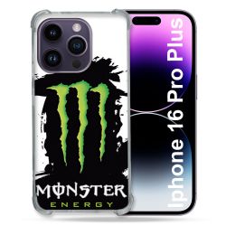 Coque Renforcée Pour Apple Iphone 16 Pro Plus Monster Energy Tache