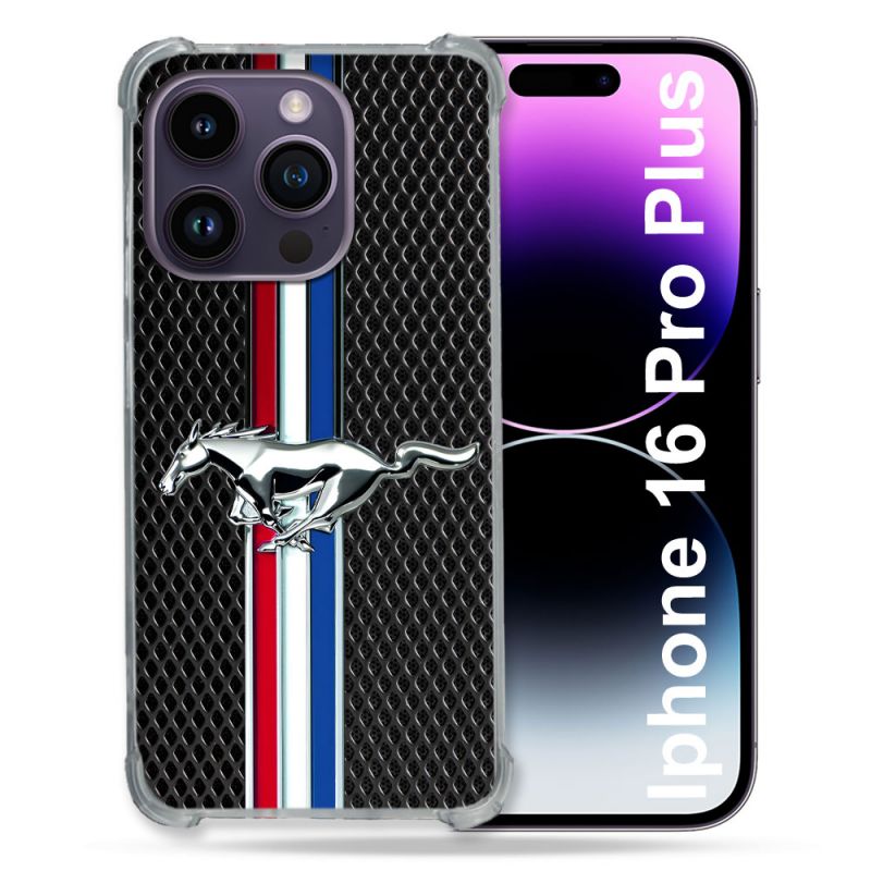 Coque Renforcée Pour Apple Iphone 16 Pro Plus Mustang