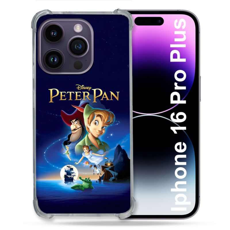 Coque Renforcée Pour Apple Iphone 16 Pro Plus Peter Pan Affiche