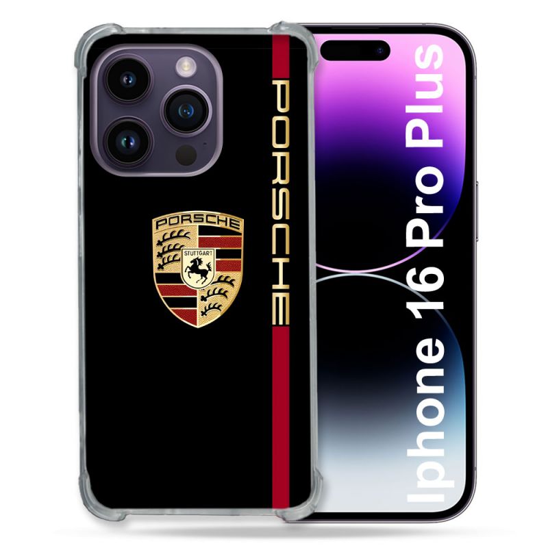 Coque Renforcée Pour Apple Iphone 16 Pro Plus Porsche Line