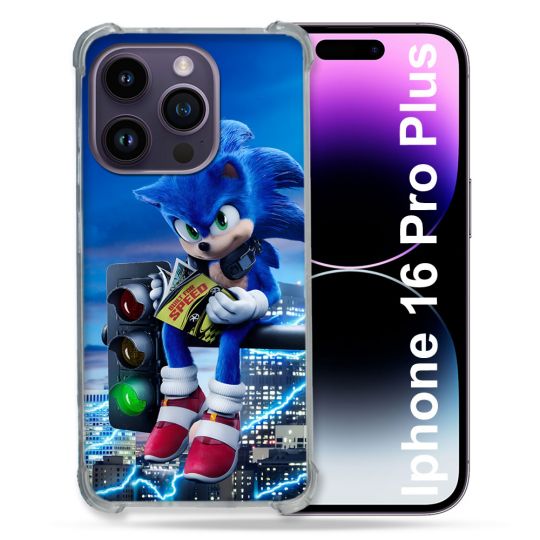 Coque Renforcée Pour Apple Iphone 16 Pro Plus Sonic