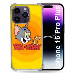 Coque Renforcée Pour Apple Iphone 16 Pro Plus Tom Jerry