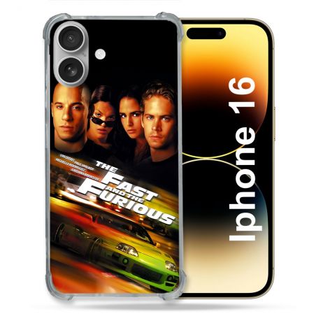 Coque Renforcée Pour Apple Iphone 16 The Fast And Furious