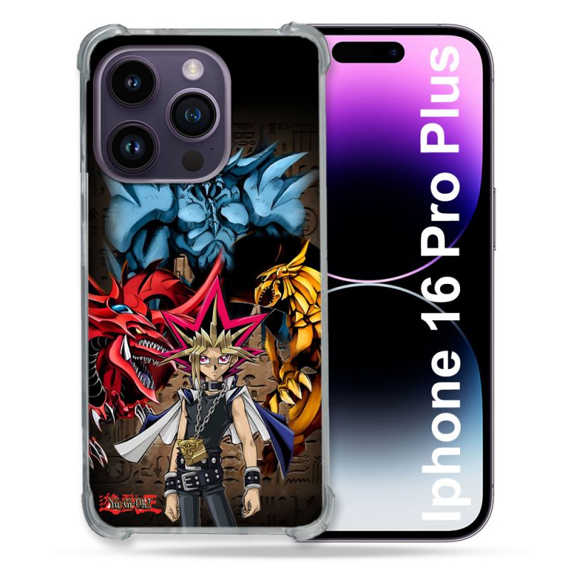 Coque Renforcée Pour Apple Iphone 16 Pro Plus Yu Gi Oh