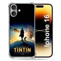 Coque Renforcée Pour Apple Iphone 16 Tintin Affiche