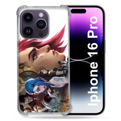 Coque Renforcée Pour Apple Iphone 16 Pro Arcane Jynx Sœur