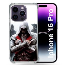 Coque Renforcée Pour Apple Iphone 16 Pro Assassin Creed Mask