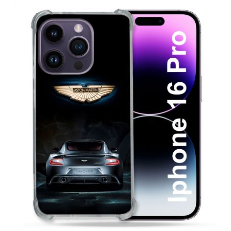 Coque Renforcée Pour Apple Iphone 16 Pro Aston Martin