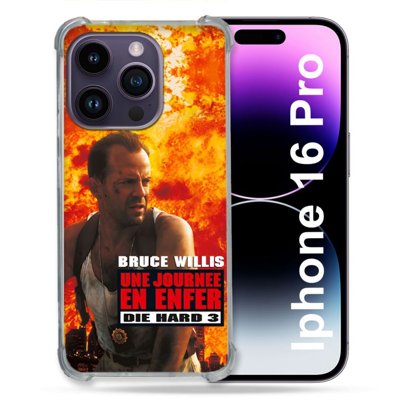 Coque Renforcée Pour Apple Iphone 16 Pro Die Hard Affiche