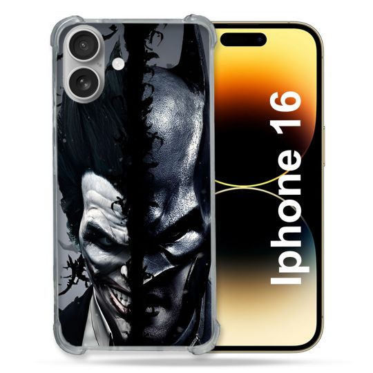 Coque Renforcée Pour Apple Iphone 16 Plus Batman Joker