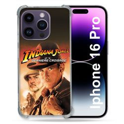 Coque Renforcée Pour Apple Iphone 16 Pro Indiana Jones Affiche