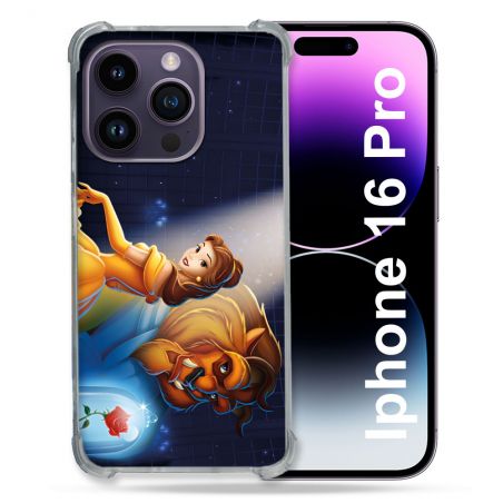Coque Renforcée Pour Apple Iphone 16 Pro La Belle et La Bête