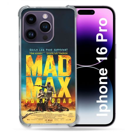 Coque Renforcée Pour Apple Iphone 16 Pro Mad Max Affiche