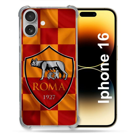 Coque Renforcée Pour Apple Iphone 16 Plus Foot As Roma