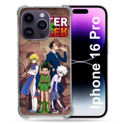 Coque Renforcée Pour Apple Iphone 16 Pro Manga Hunter X Hunter Vintage