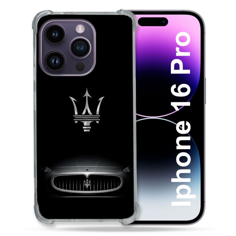 Coque Renforcée Pour Apple Iphone 16 Pro Maserati