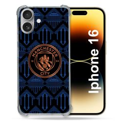 Coque Renforcée Pour Apple Iphone 16 Plus Foot Manchester City