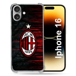 Coque Renforcée Pour Apple Iphone 16 Plus Foot Milan AC