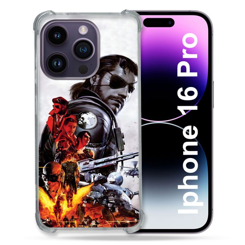 Coque Renforcée Pour Apple Iphone 16 Pro Metal Gear Solid