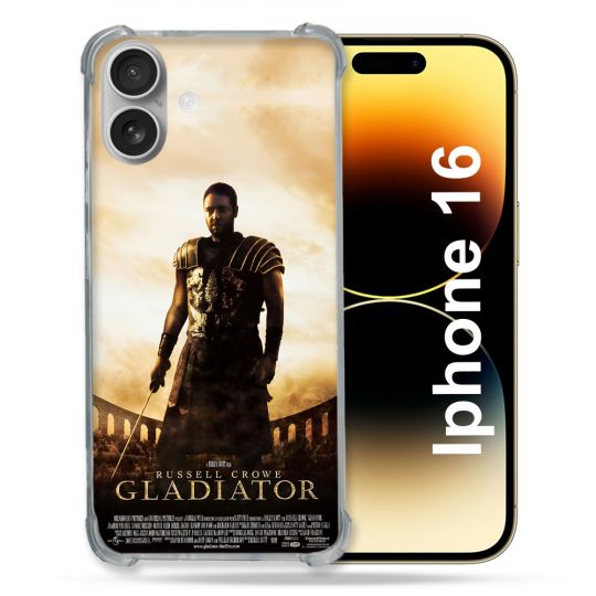 Coque Renforcée Pour Apple Iphone 16 Plus Gladiator Affiche