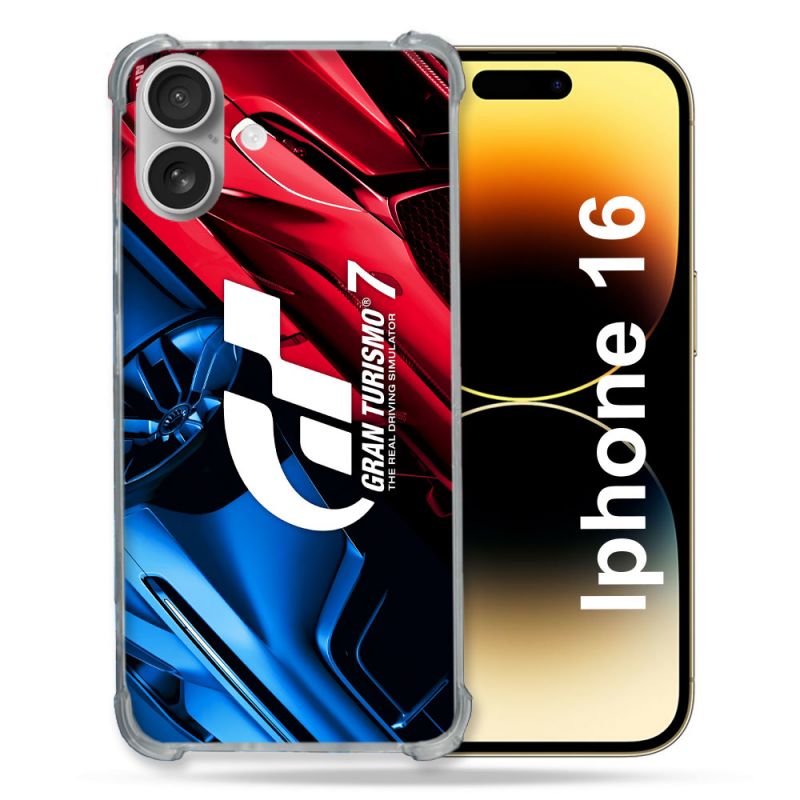 Coque Renforcée Pour Apple Iphone 16 Plus Gran Turismo