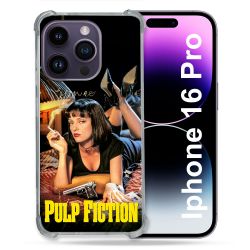 Coque Renforcée Pour Apple Iphone 16 Pro Pulp Fiction Affiche