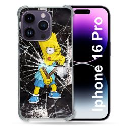 Coque Renforcée Pour Apple Iphone 16 Pro Simpson Bart
