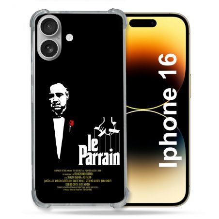 Coque Renforcée Pour Apple Iphone 16 Plus Le Parrain Affiche