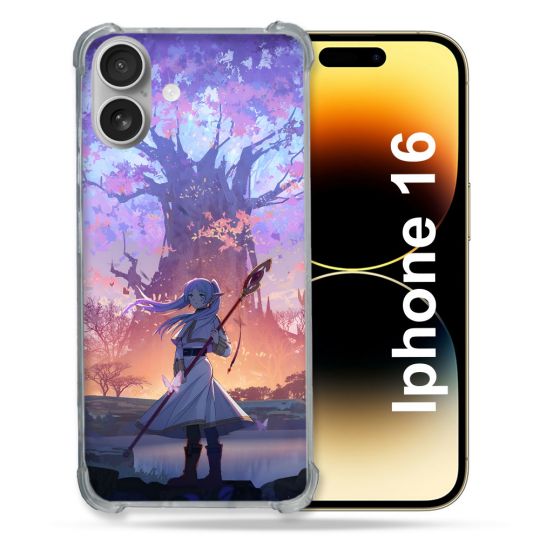 Coque Renforcée Pour Apple Iphone 16 Plus Manga Frieren
