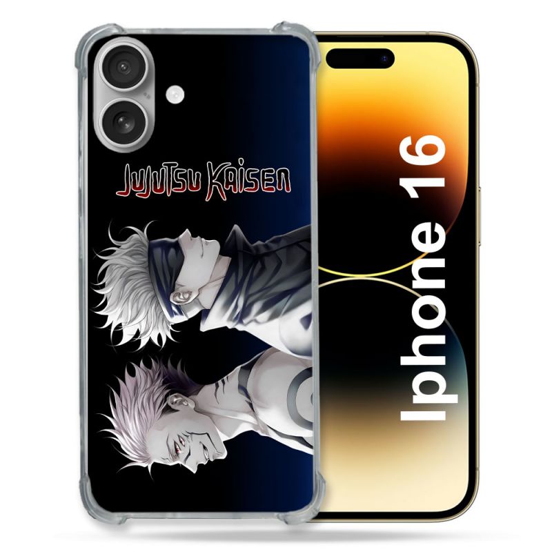Coque Renforcée Pour Apple Iphone 16 Plus Manga Jujustu Kaisen