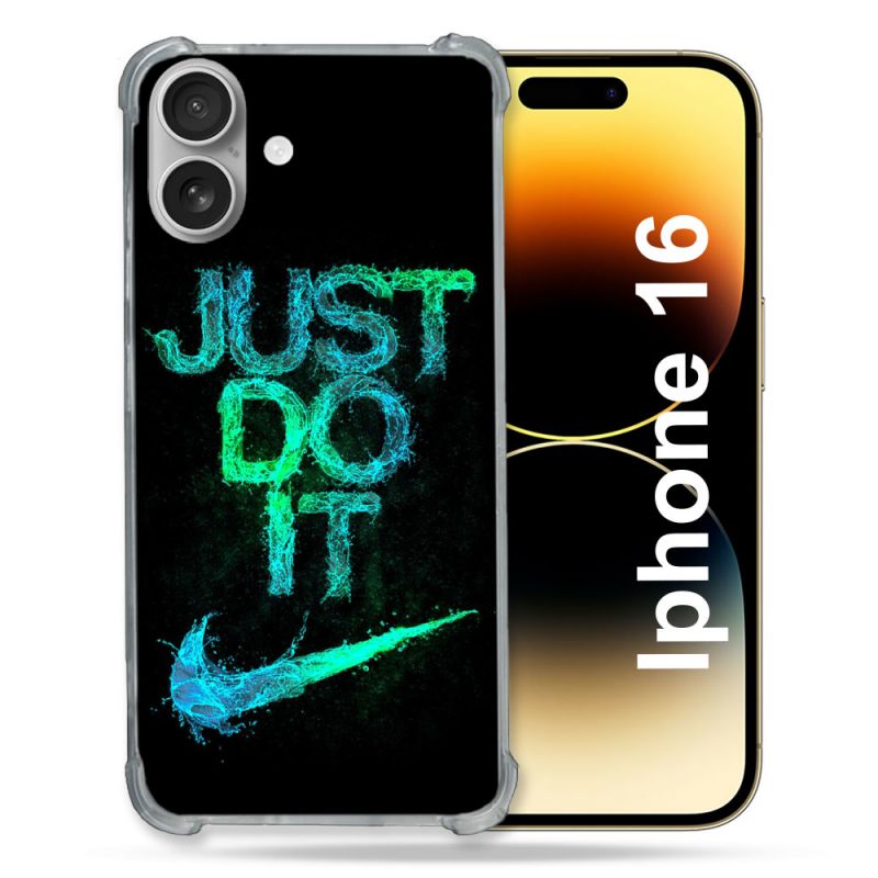 Coque Renforcée Pour Apple Iphone 16 Plus Nike Just Do It
