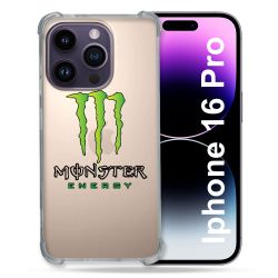 Coque Transparente Pour Apple Iphone 16 Pro Monster Energy