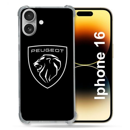 Coque Renforcée Pour Apple Iphone 16 Plus Peugeot