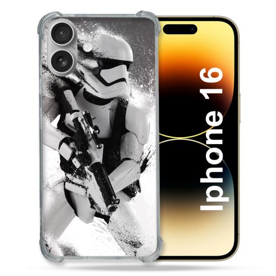 Coque Renforcée Pour Apple Iphone 16 Plus Star Wars - Trooper